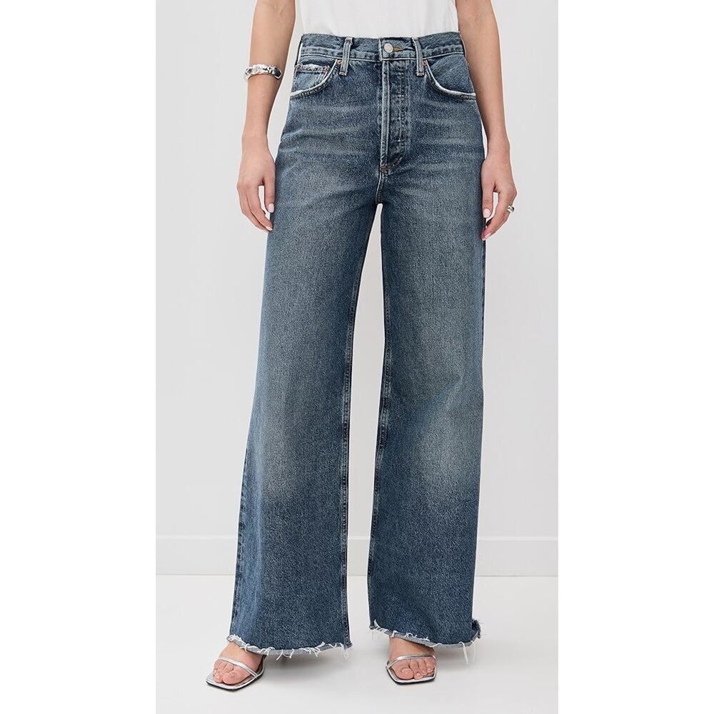 Agolde Dame Jeans High Rise Wide Leg Control - 27 - Picture 1 of 5